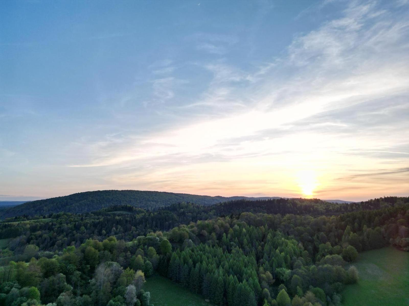 Osada Modrzewiowe Wzgorze - Podgrzewany Basen Zewnetrzny, Bieszczady, Wankowa, Solina, Polanczyk
